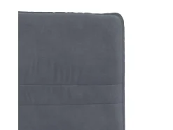 Sillas de comedor 6 unidades terciopelo gris oscuro
