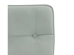 Sillas de comedor 4 unidades terciopelo gris claro