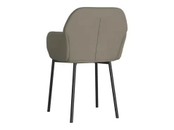 Sillas de comedor 2 unidades terciopelo gris claro