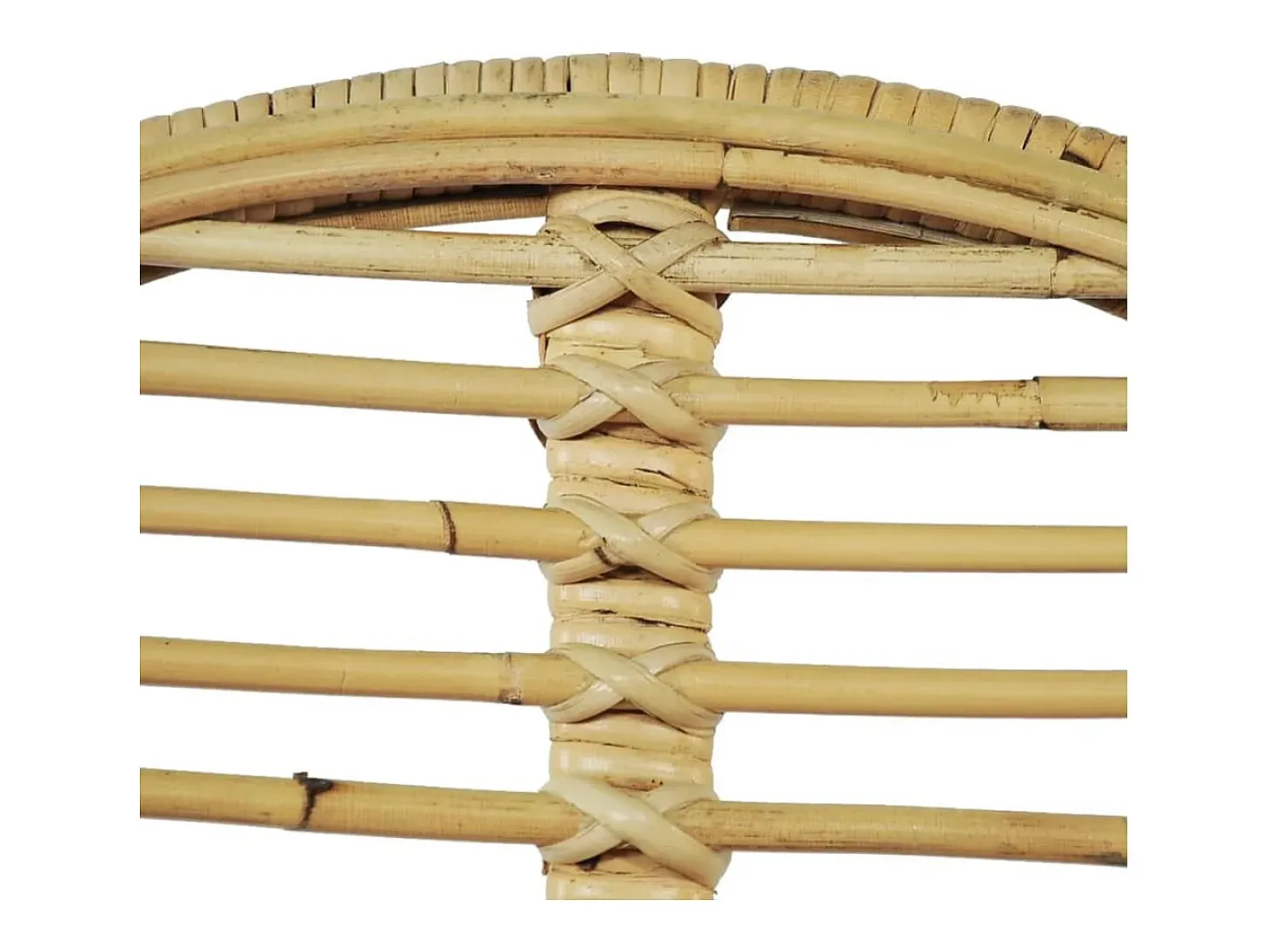 Sillas de comedor 2 unidades ratán natural