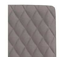 Sillas de comedor 4 unidades tela taupe