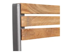 Sillas de comedor 4 unidades madera maciza de teca