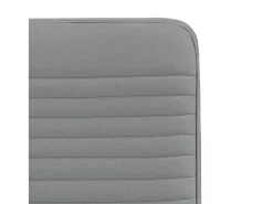 Sillas de comedor 6 unidades de tela gris claro