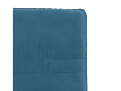 Sillas de comedor 6 unidades terciopelo azul