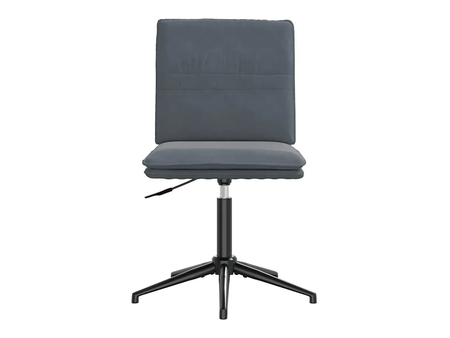 Sillas de comedor 4 unidades terciopelo gris oscuro