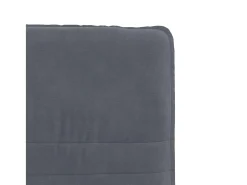Sillas de comedor 4 unidades terciopelo gris oscuro