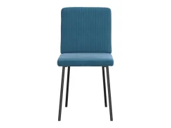 Sillas de comedor 6 unidades terciopelo azul