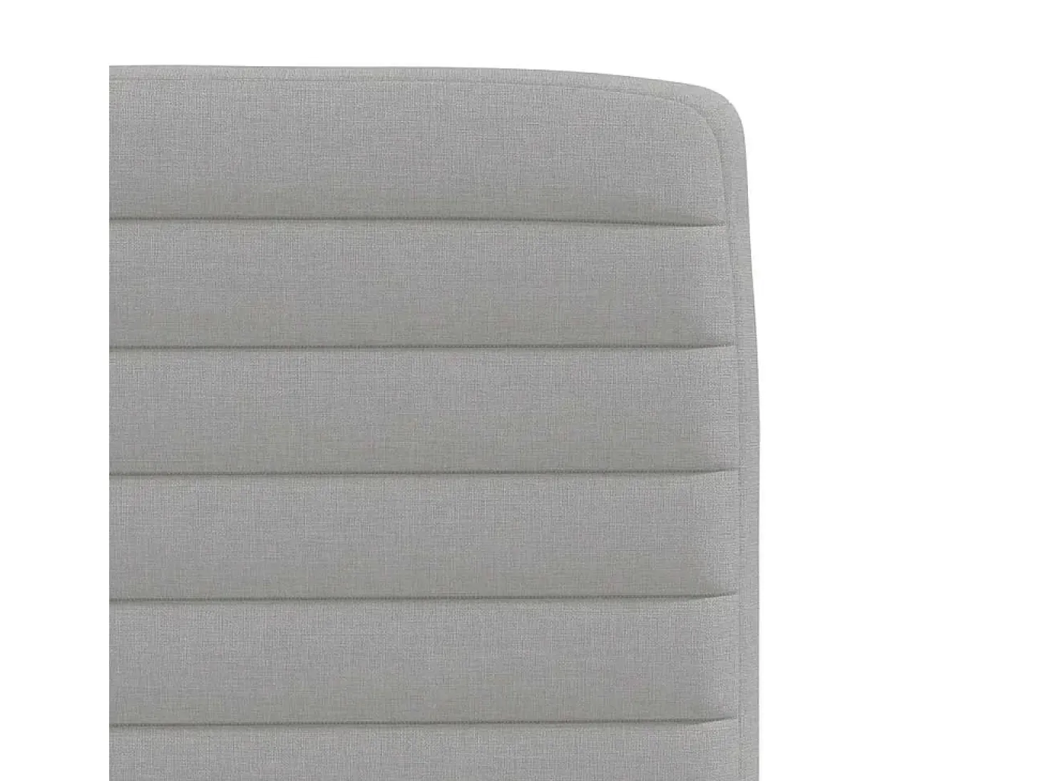 Sillas de comedor 4 unidades tela gris nube