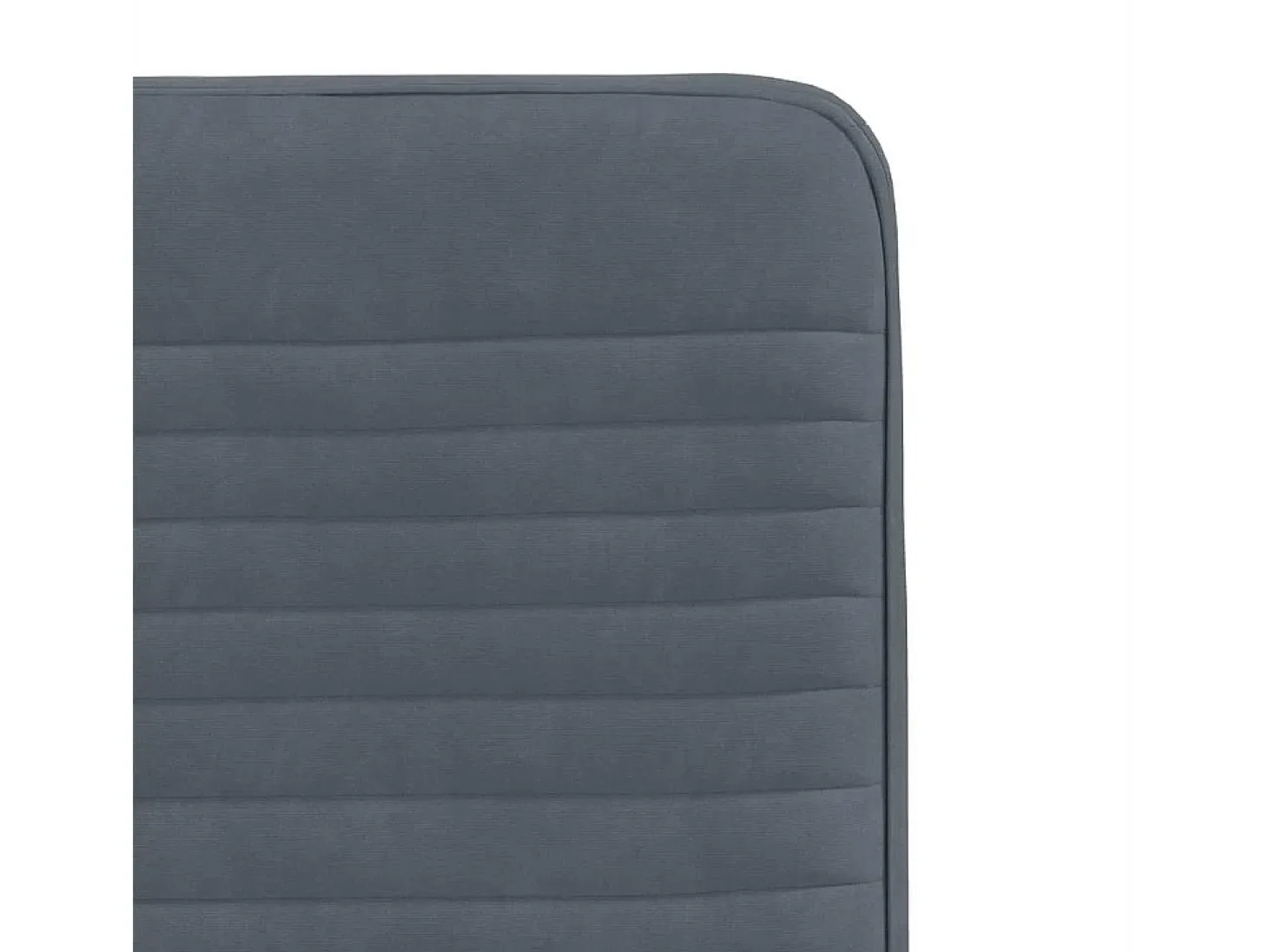 Sillas de comedor 2 unidades terciopelo gris oscuro