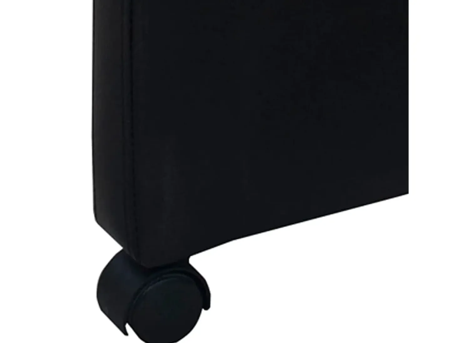 Sillas de comedor 6 unidades cuero sintético negro