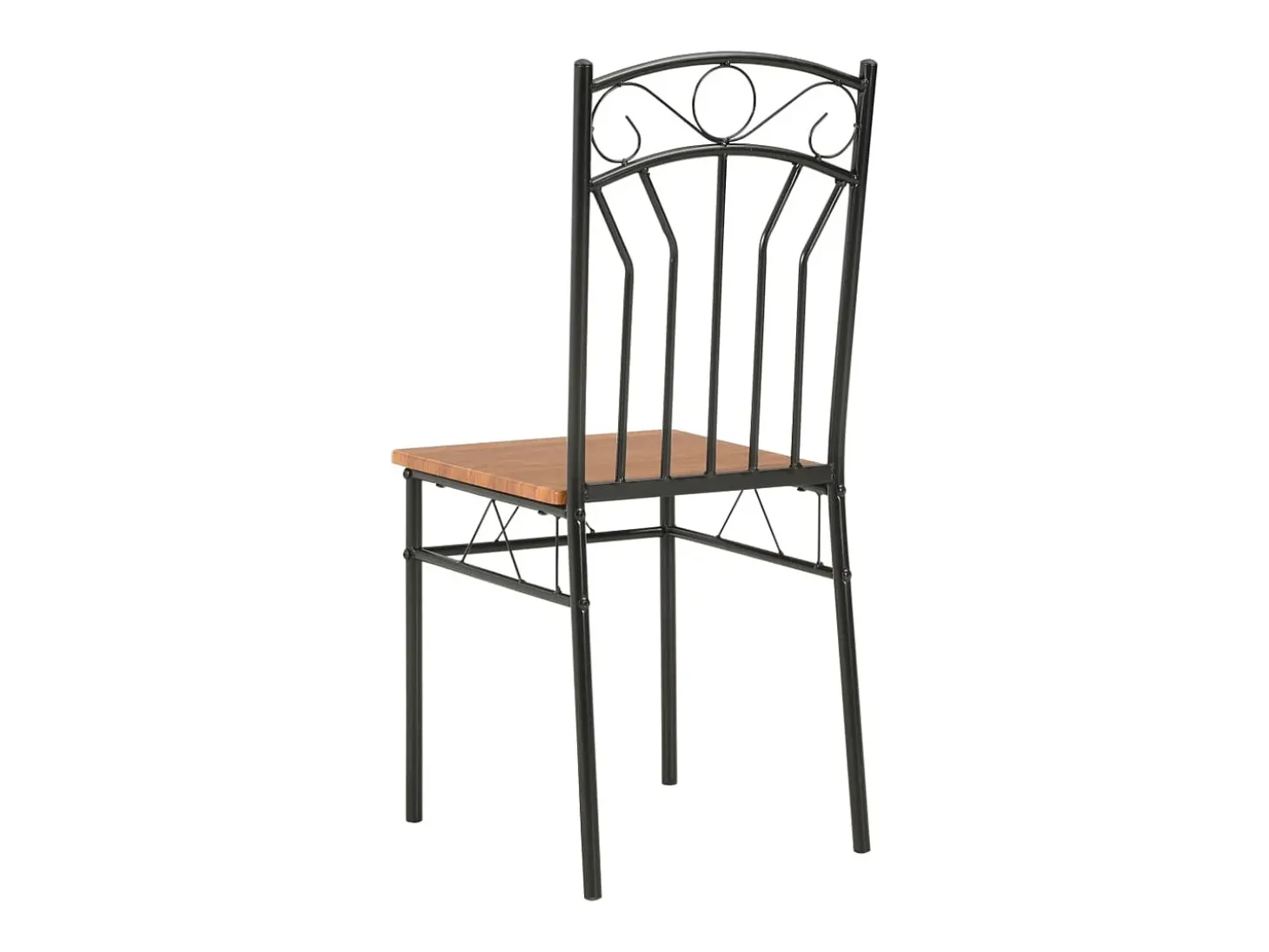 Sillas de comedor 6 unidades MDF marrón