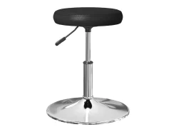 Sillas de comedor 2 unidades cuero sintético negro