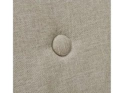 Sillas de comedor 4 unidades tela beige y madera maciza roble