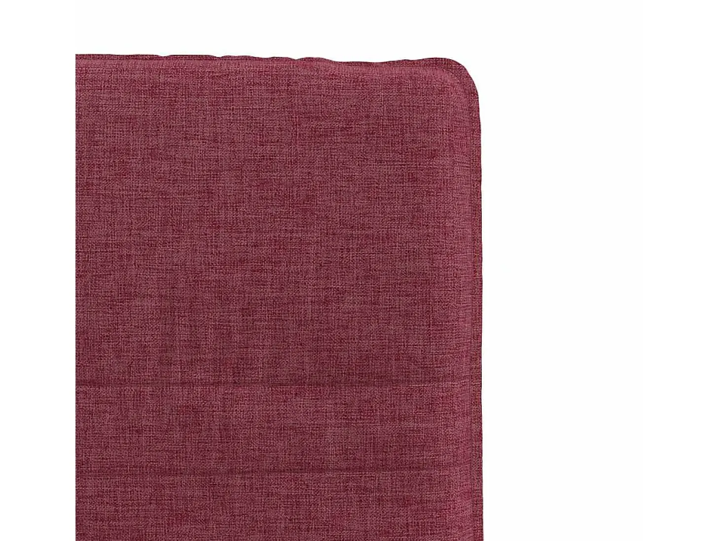 Sillas de comedor 2 unidades tela rojo tinto