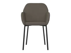Sillas de comedor 2 unidades terciopelo gris oscuro