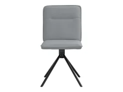 Sillas de comedor 6 unidades de tela gris claro
