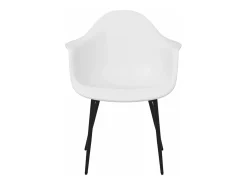 Sillas de comedor 6 unidades blancas PP