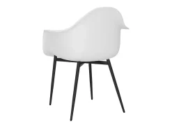 Sillas de comedor 6 unidades blancas PP