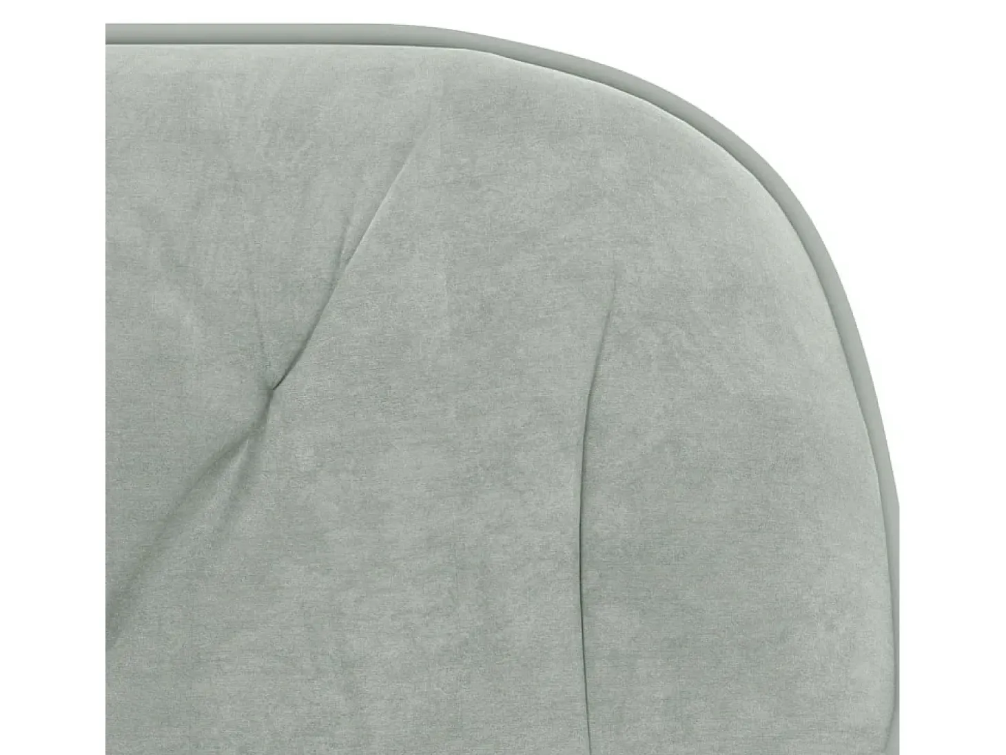 Sillas de comedor 2 unidades terciopelo gris claro