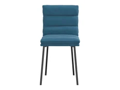 Sillas de comedor 2 unidades terciopelo azul