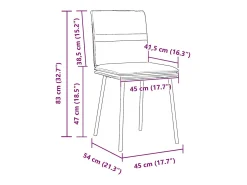 Sillas de comedor 4 unidades terciopelo verde oscuro