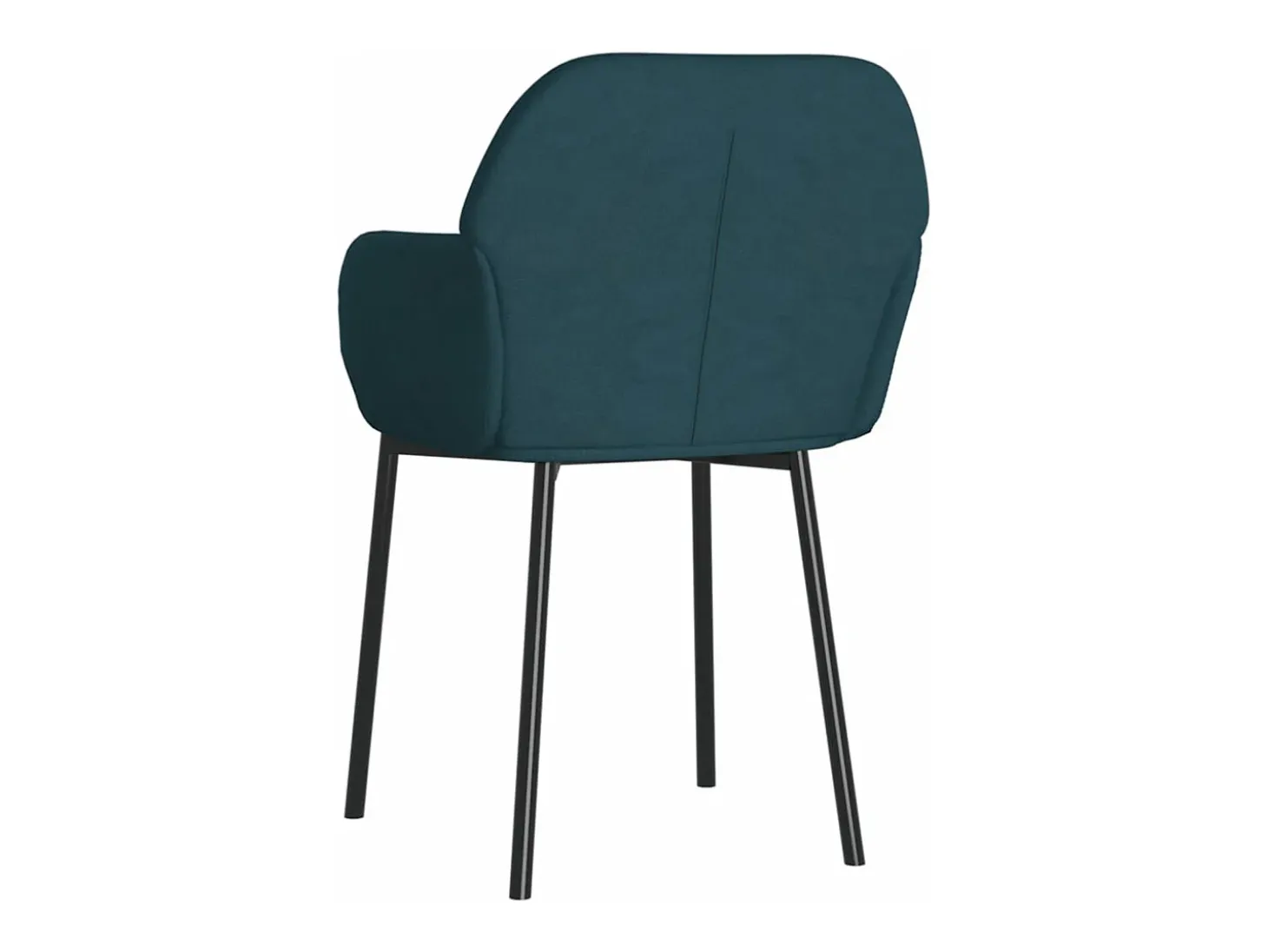 Sillas de comedor 2 unidades terciopelo azul