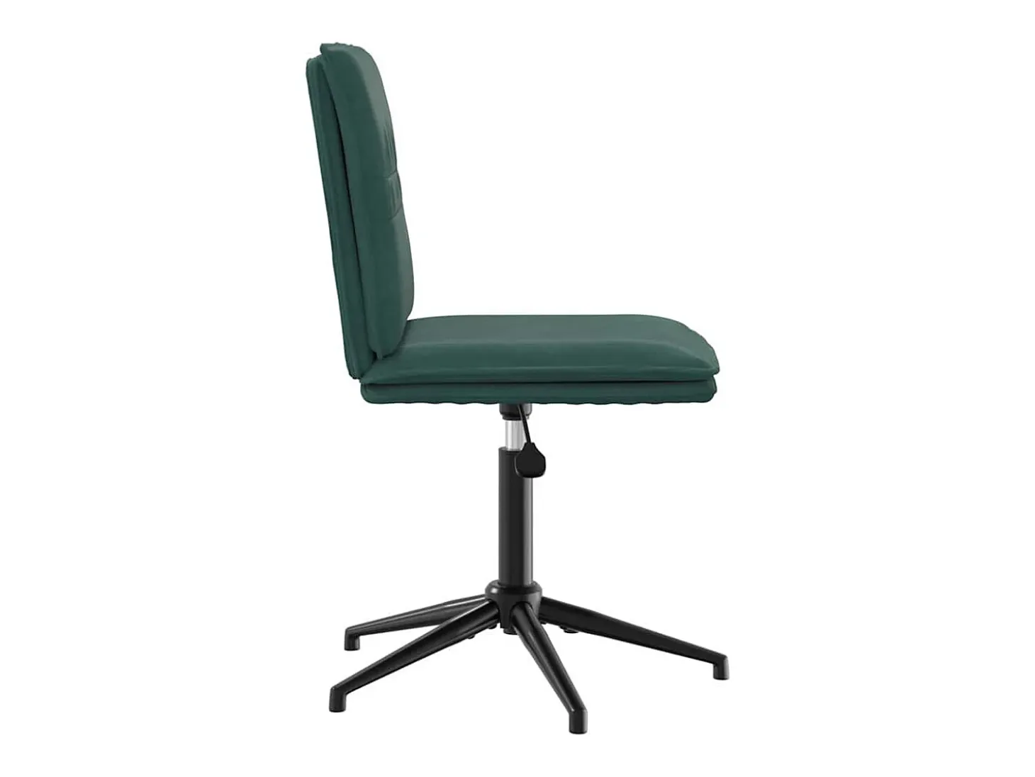 Sillas de comedor 4 unidades terciopelo verde oscuro