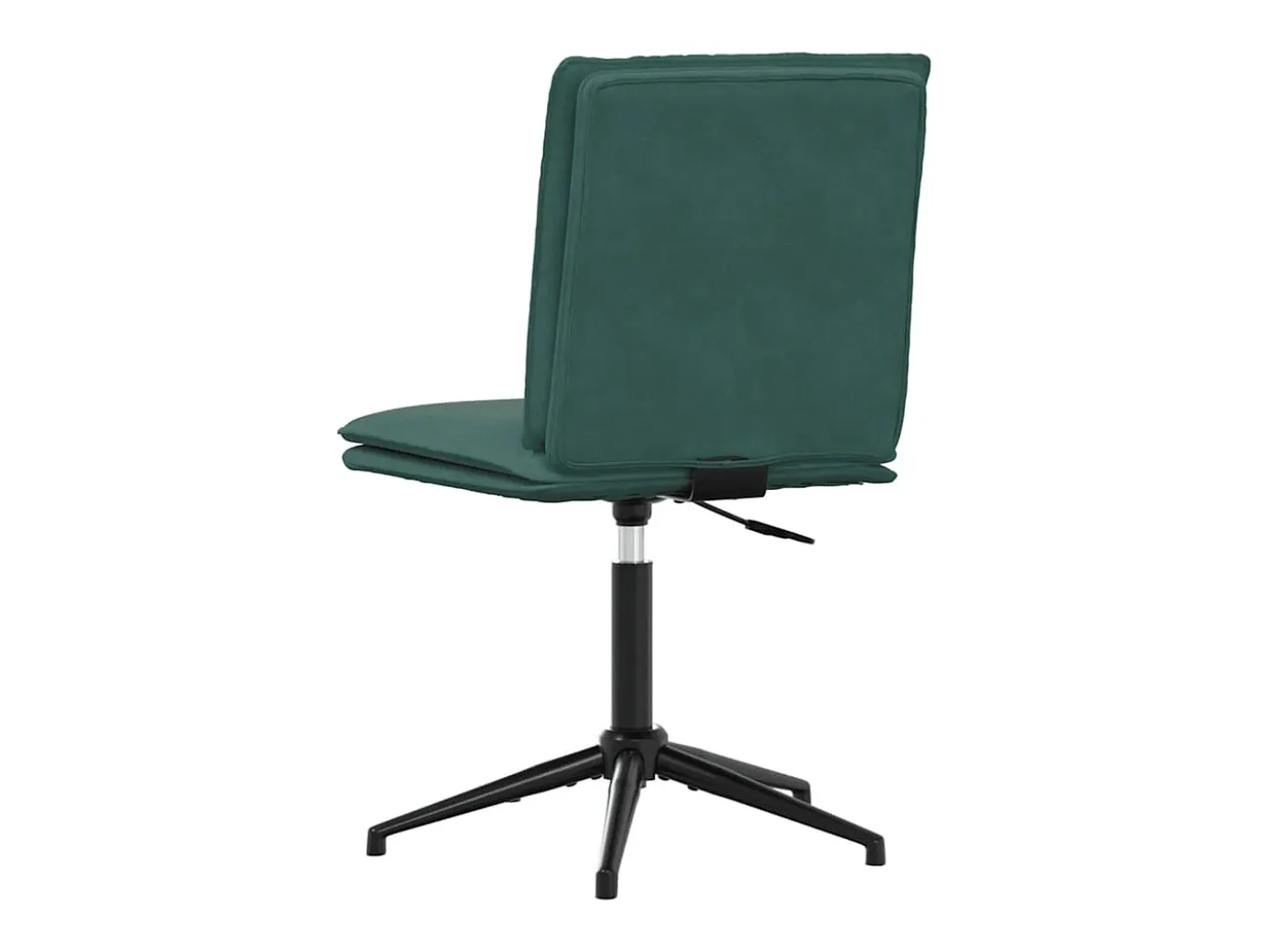 Sillas de comedor 4 unidades terciopelo verde oscuro