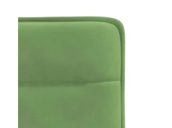 Sillas de comedor 4 unidades terciopelo verde claro