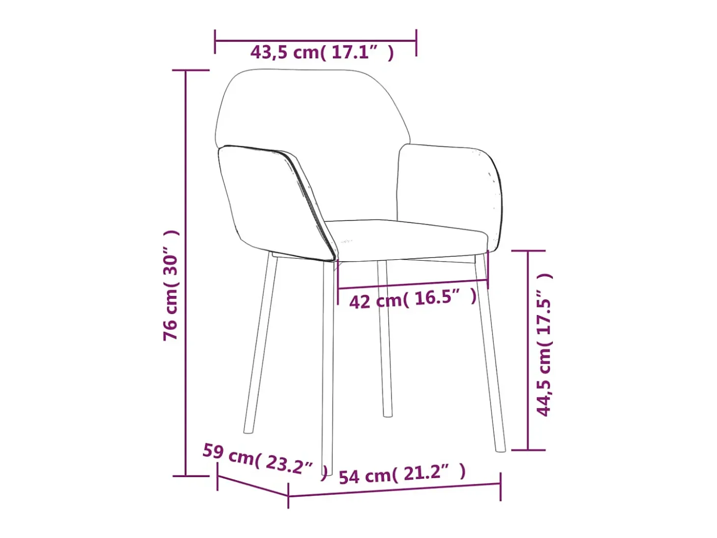 Sillas de comedor 2 unidades terciopelo verde oscuro