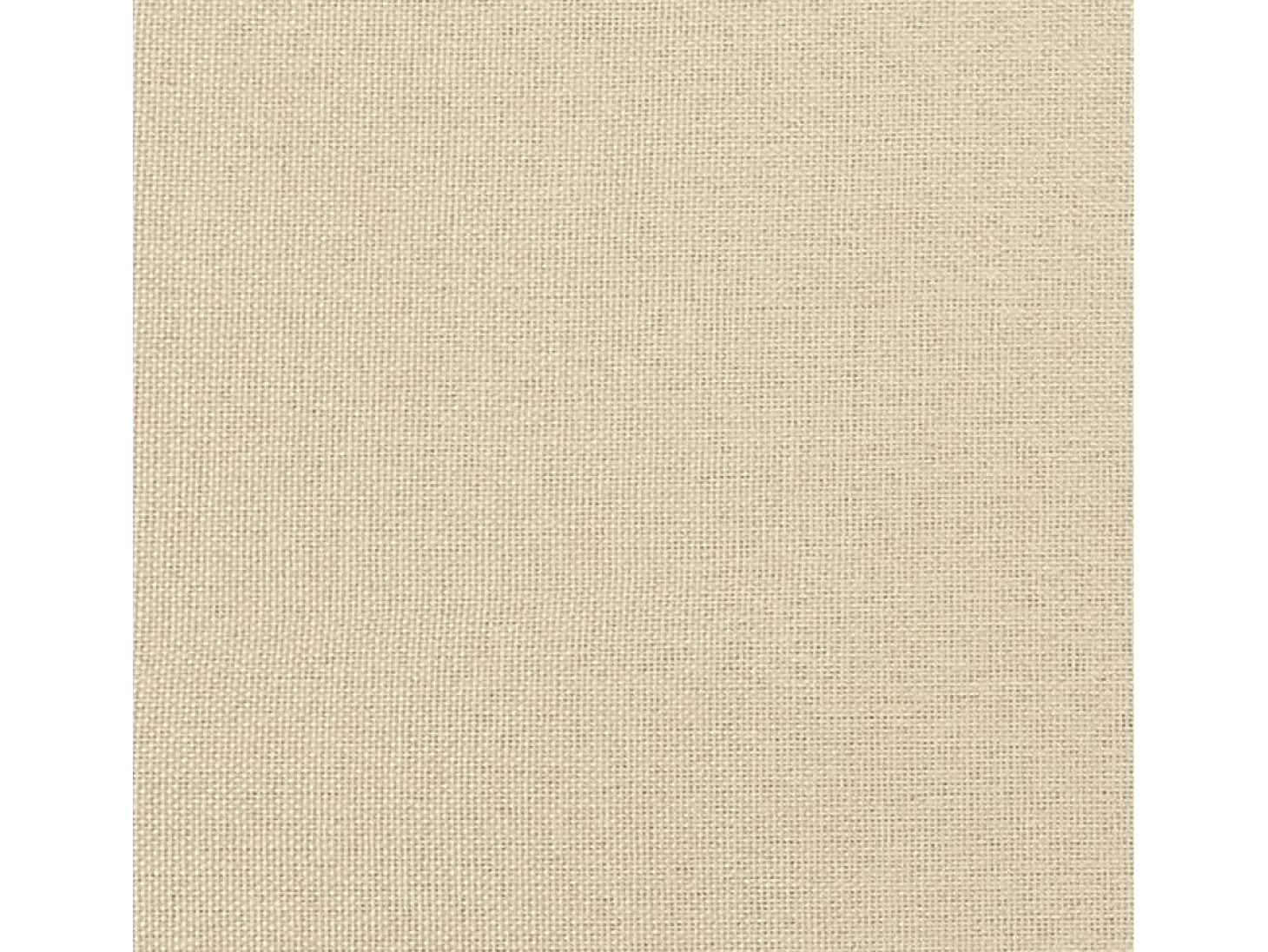 Sillas de comedor 2 unidades tela color crema