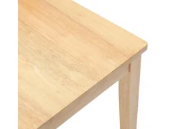 Sillas de comedor 2 unidades madera maciza de caucho