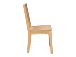 Sillas de comedor 2 unidades madera maciza de caucho