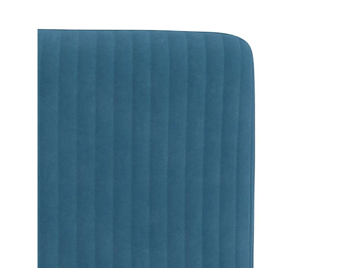 Sillas de comedor 2 unidades terciopelo azul