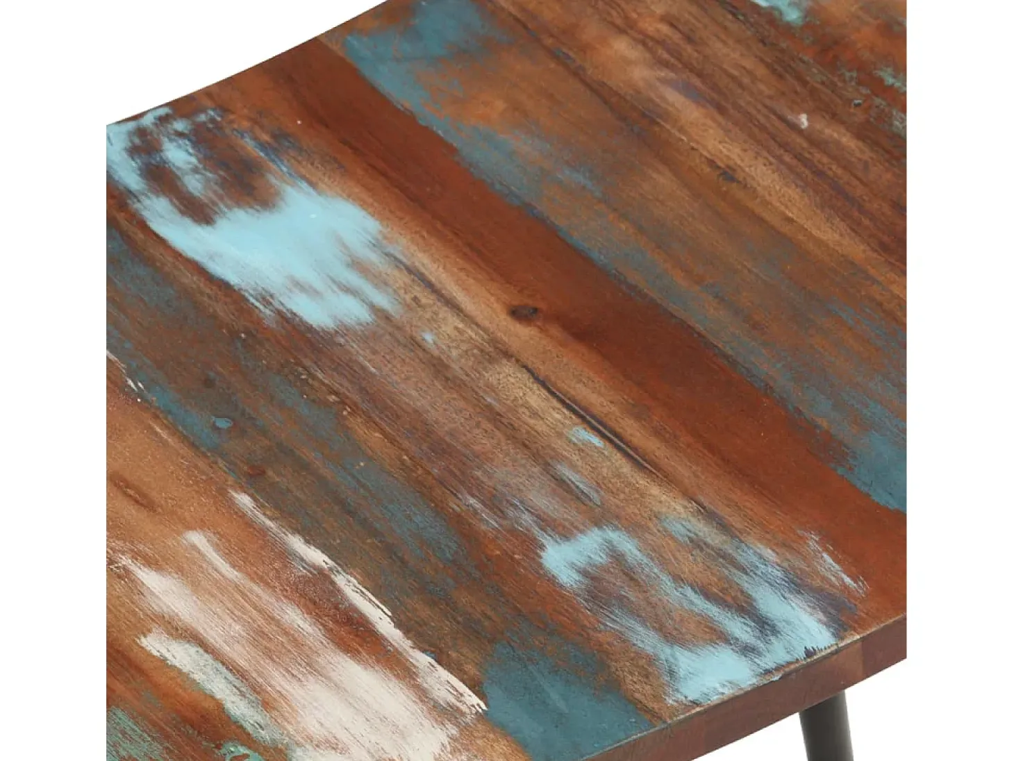 Sillas de comedor 6 unidades madera maciza reciclada