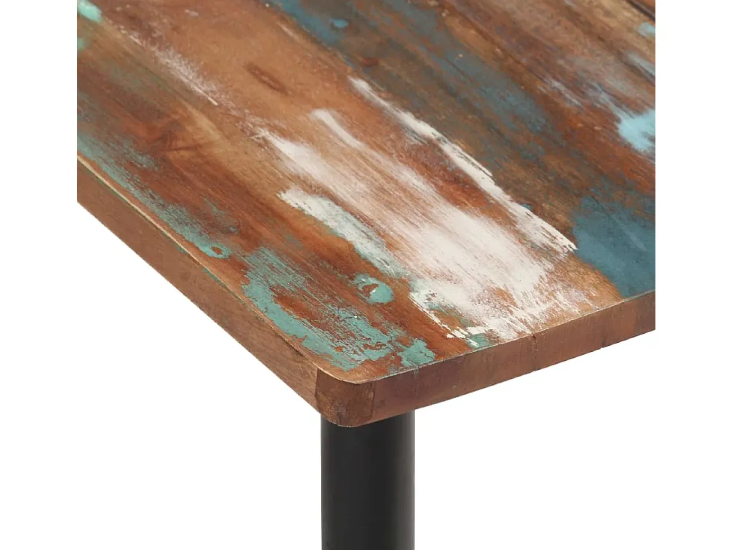 Sillas de comedor 6 unidades madera maciza reciclada