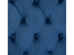 Sillas de comedor 2 unidades terciopelo azul