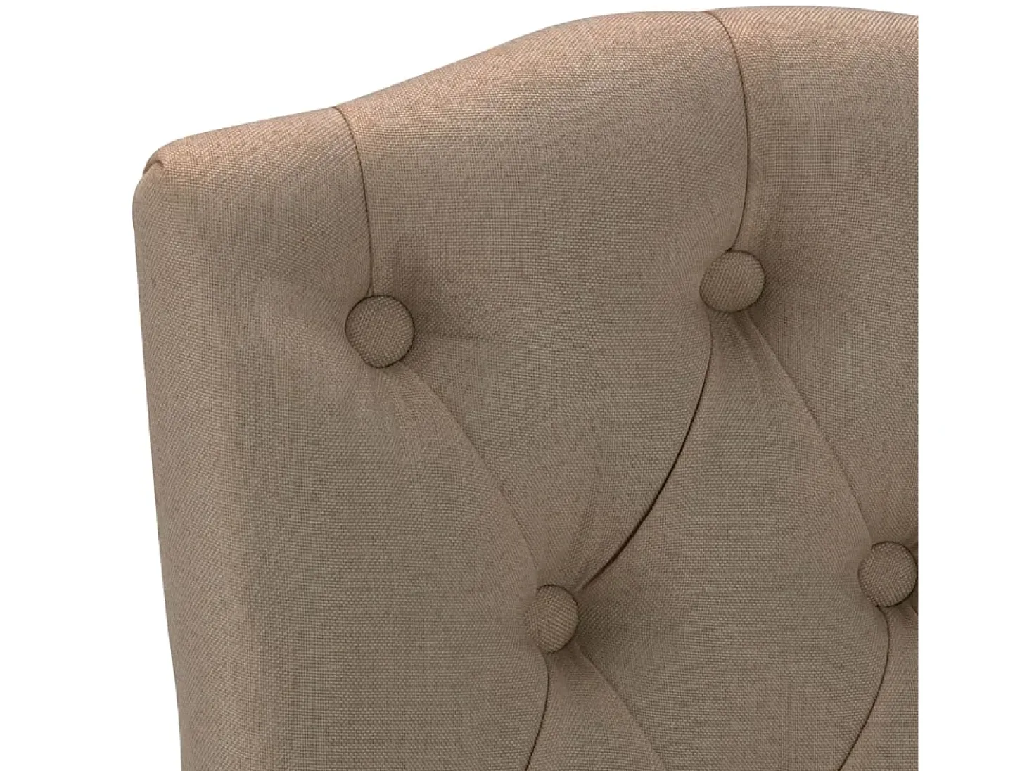 Sillas de comedor 4 unidades tela gris taupé
