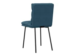 Sillas de comedor 2 unidades terciopelo azul