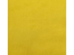 Sillas de comedor 2 unidades terciopelo amarillo