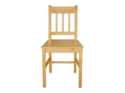 Sillas de comedor 2 unidades madera de pino