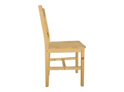 Sillas de comedor 2 unidades madera de pino