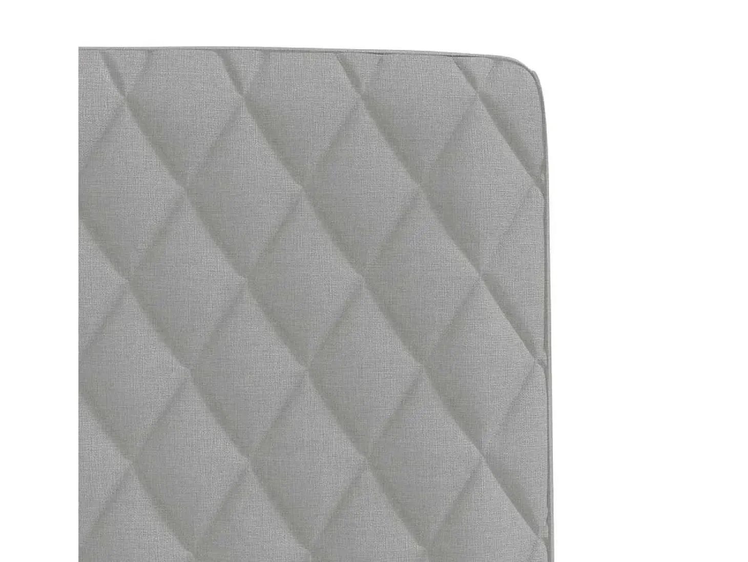 Sillas de comedor 4 unidades tela gris nube