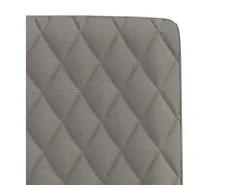 Sillas de comedor 4 unidades tela taupe