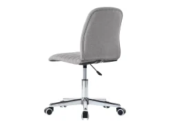 Sillas de comedor 6 unidades de tela gris claro