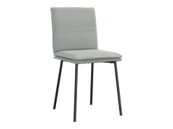 Sillas de comedor 2 unidades terciopelo gris claro