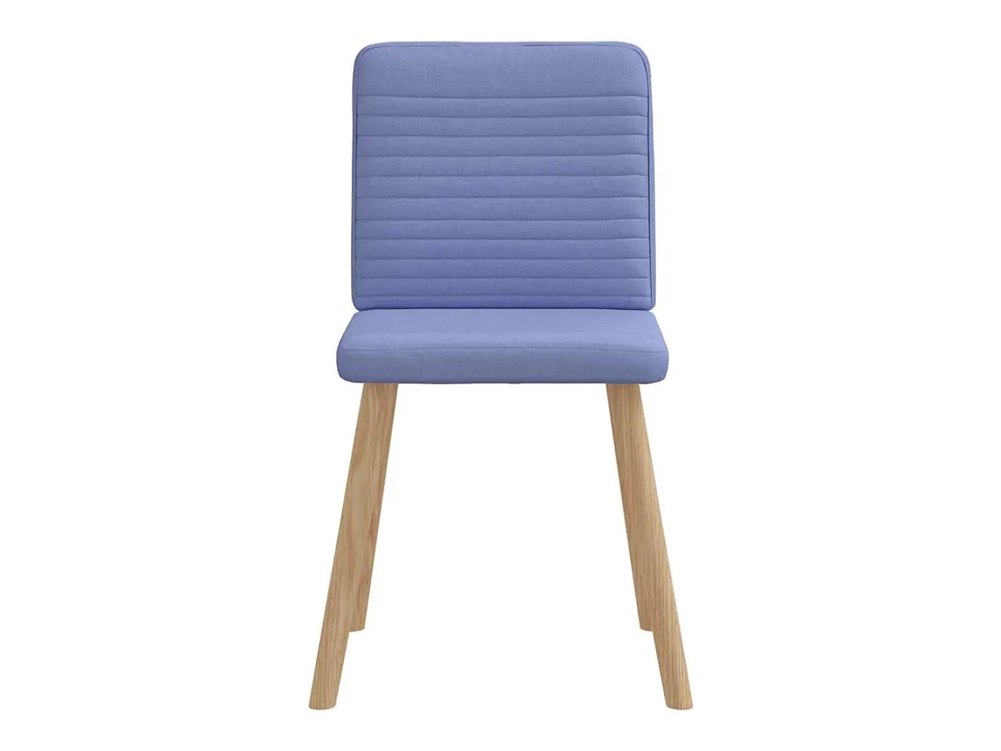 Sillas de comedor 2 unidades tela azul jeans