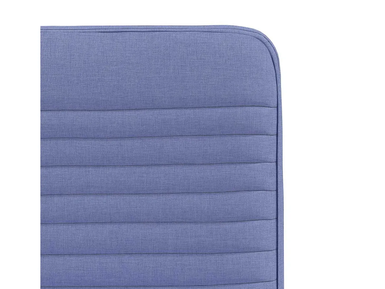 Sillas de comedor 2 unidades tela azul jeans