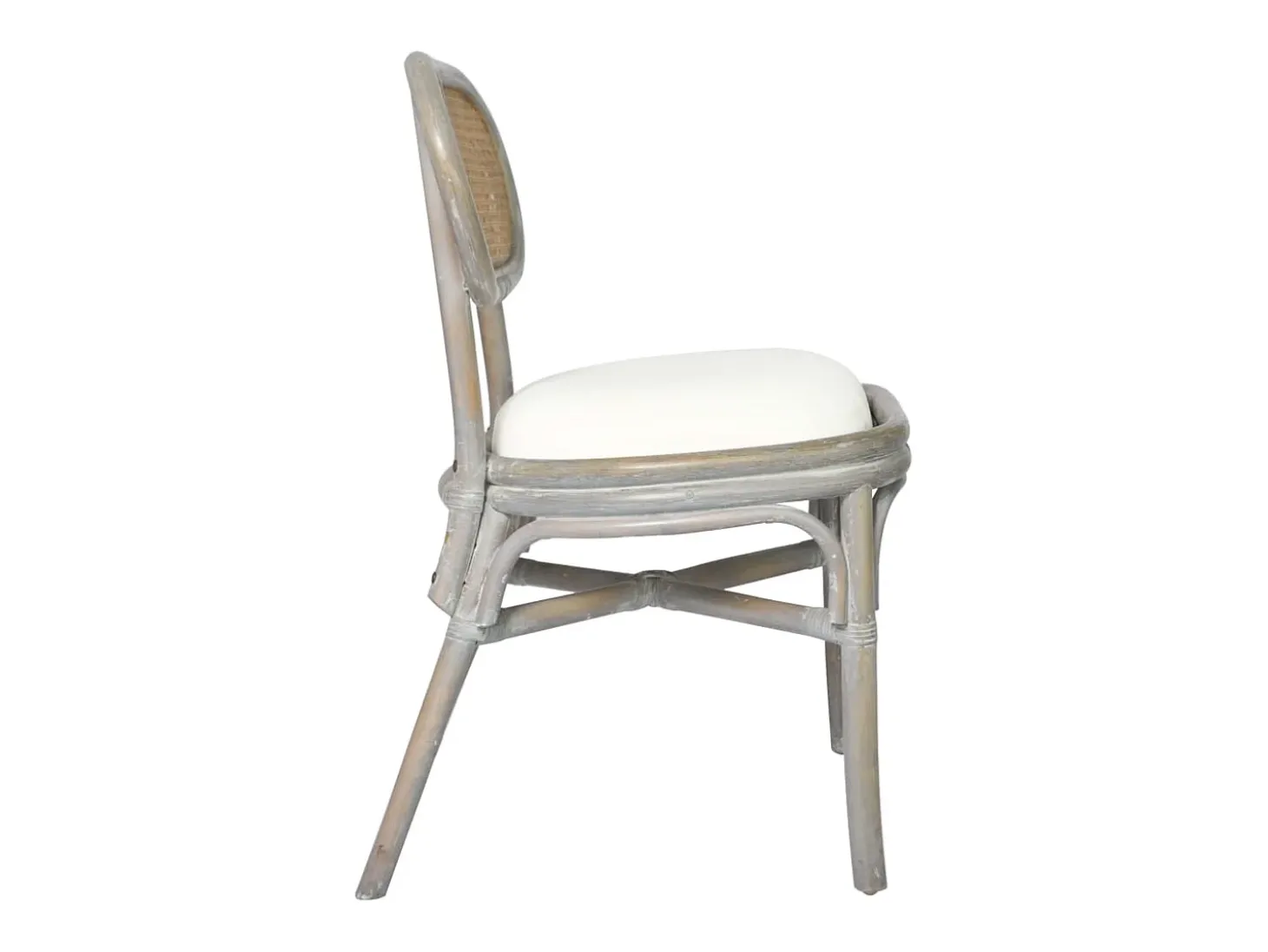 Sillas de comedor 2 unidades lino gris