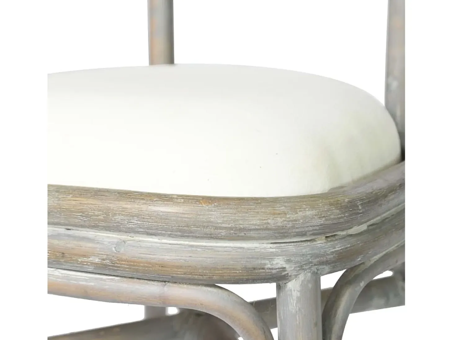 Sillas de comedor 2 unidades lino gris